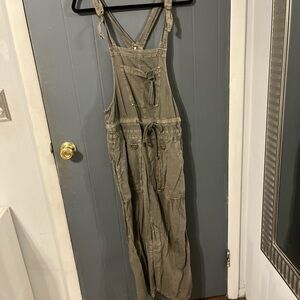 Free people khaki green dress
